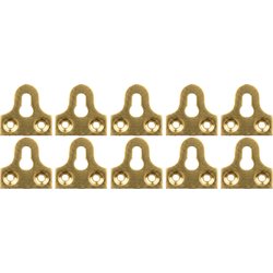 Lockworks / Lockworks Mirror Plates Slotted 10 Pack 32mm