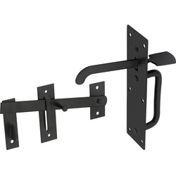 Lockworks / Lockworks Suffolk Latch Black Japanned