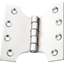 Lockworks / Lockworks Steel Parliament Hinge Pair Polished Chrome 102mm