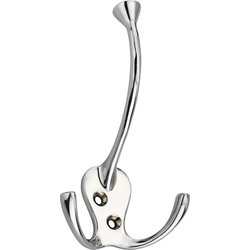 Lockworks / Lockworks Triple Robe Hook Chrome