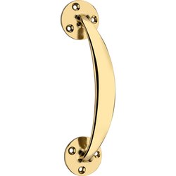 Lockworks / Lockworks Victorian Bow Pull Handle Brass Plated 162mm