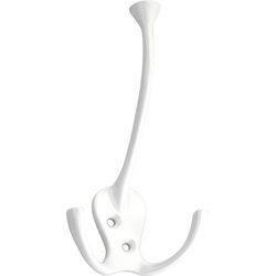 Lockworks / Lockworks Triple Robe Hook White
