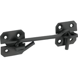 Lockworks / Lockworks Cabin Hook Black 100mm (4")