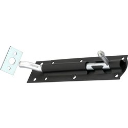 Lockworks Necked Tower Bolt Black 150mm