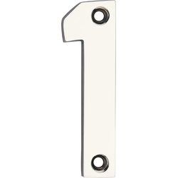 Lockworks / Lockworks Chrome Door Numeral 75mm 1