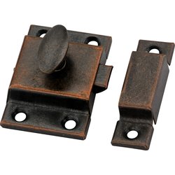 Lockworks / Lockworks Cupboard Catch Florentine Bronze