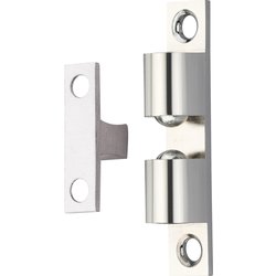 Lockworks / Lockworks Double Ball Catch 10 Pack 50mm Chrome