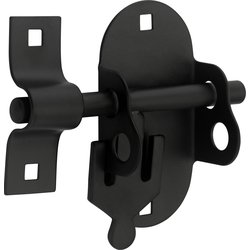 Lockworks / Lockworks Oval Padlock Bolt Black