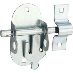 Lockworks / Lockworks Oval Padlock Bolt Zinc Plated