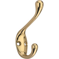 Lockworks / Lockworks Hat & Coat Hook Brass