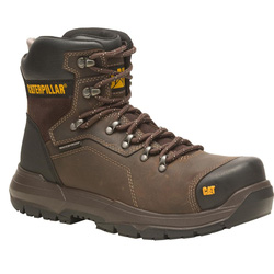 CAT / CAT Diagnostic 2.0 Water Resistant Safety Boots Coffee Size 10