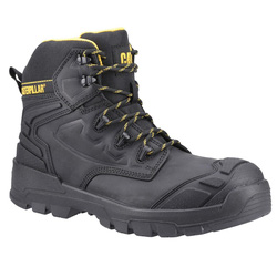 CAT / CAT Striver XL 6" Waterproof Safety Boots Black/Yellow Size 9