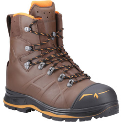 Haix / Haix Trekker Mountain Water Resistant Safety Boots Brown Size 8