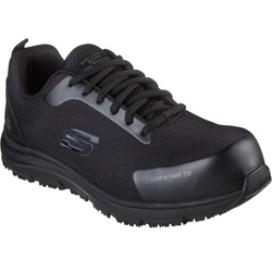 Skechers / Skechers Ulmus SR Metal Free Safety Trainers Black Size 6