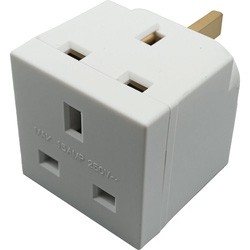 Tower / Tower Unfused Adaptor 13A 2 Way