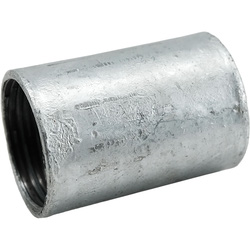 Tower / Tower Solid Conduit Coupler 25mm Galvanised