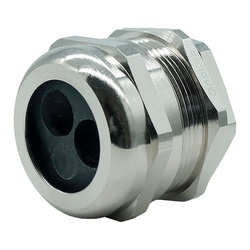 Tower / Tower Brass & Nickel Consumer Unit Cable Gland 32mm