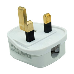 Tower / Tower Heavy Duty Fused Plug 13A White