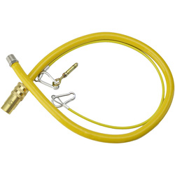 Tesla / Tesla Quick Release Catering Hose 1000mm x 1/2" Yellow Cover