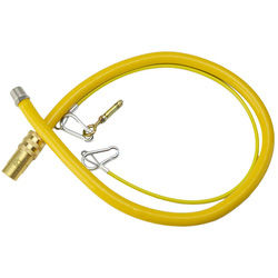 Tesla / Tesla Quick Release Catering Hose 1000mm x 3/4" Yellow Cover