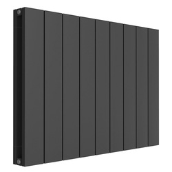 Kudox / Kudox AluLite Aluminium Radiator 600 x 850mm Textured Black