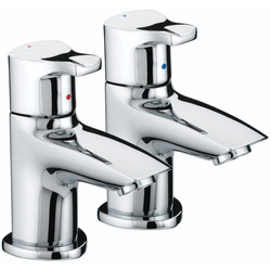 Bristan / Bristan Capri Basin Pillar Taps Chrome