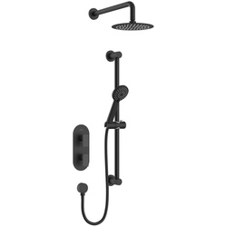 Bristan / Bristan Frammento Concealed Dual Control Shower Pack Black