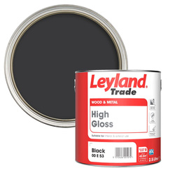 Leyland Trade / Leyland Trade High Gloss Paint Black 2.5L