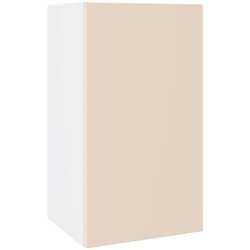 Kitchen Kit / Kitchen Kit Slab Wall Cabinet Supermatt Cashmere 400mm Flatpack