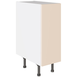 Kitchen Kit / Kitchen Kit Slab Base Cabinet Supermatt Cashmere 300mm Flatpack