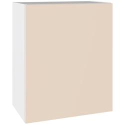 Kitchen Kit / Kitchen Kit Slab Boiler Housing Wall Cabinet Supermatt Cashmere 600mm Flatpack