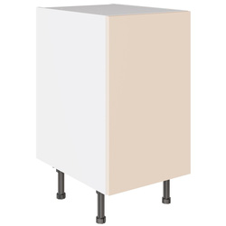 Kitchen Kit / Kitchen Kit Slab Base Cabinet Supermatt Cashmere 450mm Flatpack