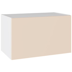 Kitchen Kit / Kitchen Kit Flatpack Bridging Wall Cabinet Slab Supermatt Cashmere 600mm