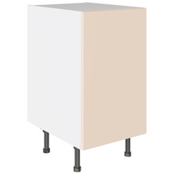 Kitchen Kit / Kitchen Kit Flatpack Base Cabinet Flatpack Slab Supergloss Cashmere 450mm