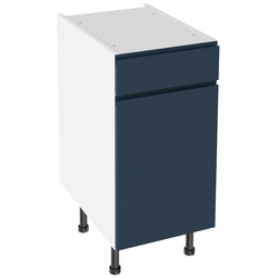 Kitchen Kit / Kitchen Kit Drawerline Base Cabinet Flatpack J-Pull Matt Indigo Blue 400mm