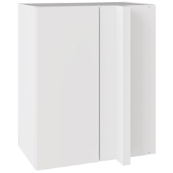 Kitchen Kit / Kitchen Kit Slab Blind Corner Wall Kitchen Cabinet Supergloss White 600mm