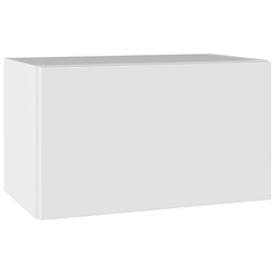 Kitchen Kit / Kitchen Kit Slab Short Bridging Wall Cabinet Supergloss White 500mm