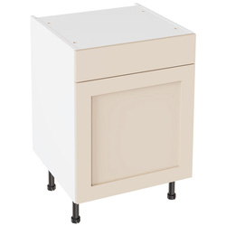 Kitchen Kit / Kitchen Kit Shaker Drawerline Base Cabinet Flatpack Matt Cashmere 600mm