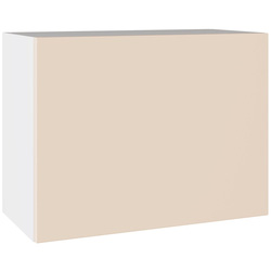 Kitchen Kit / Kitchen Kit Slab Single Extractor Wall Cabinet Supergloss Cashmere 600mm