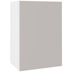 Kitchen Kit / Kitchen Kit Slab Wall Kitchen Cabinet Supergloss Light Grey 500mm
