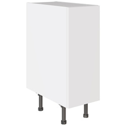 Kitchen Kit / Kitchen Kit Slab Base Kitchen Cabinet Supermatt White 300mm