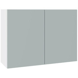Kitchen Kit / Kitchen Kit Slab Wall Kitchen Cabinet Supermatt Aquamarine 1000mm