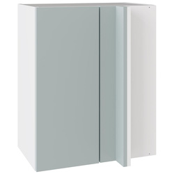 Kitchen Kit / Kitchen Kit Slab Blind Corner Wall Kitchen Cabinet Supermatt Aquamarine 600mm