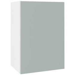 Kitchen Kit / Kitchen Kit Slab Wall Kitchen Cabinet Supermatt Aquamarine 500mm