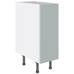 Kitchen Kit / Kitchen Kit Slab Base Kitchen Cabinet Flatpack Supermatt Aquamarine 300mm