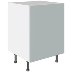 Kitchen Kit / Kitchen Kit Slab Base Kitchen Cabinet Supermatt Aquamarine 600mm