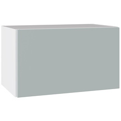 Kitchen Kit / Kitchen Kit Short Bridging Wall Kitchen Cabinet Flatpack Slab Supermatt Aquamarine 500mm