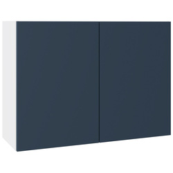 Kitchen Kit / Kitchen Kit Wall Kitchen Cabinet Flatpack Slab Supermatt Blue 1000mm