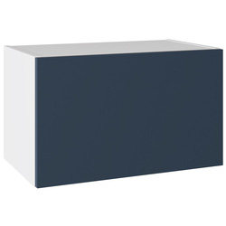 Kitchen Kit / Kitchen Kit Bridging Wall Kitchen Cabinet Flatpack Slab Supermatt Blue 600mm
