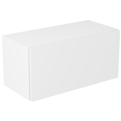 Kitchen Kit / Kitchen Kit Bridging Wall Kitchen Cabinet Flatpack Value Slab Matt White 600mm